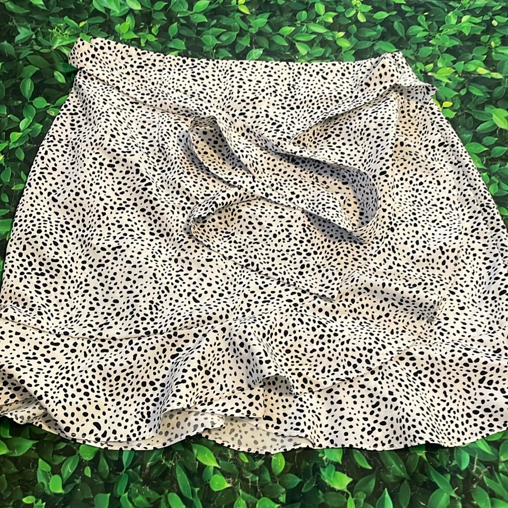 Animal Print wrap skirt XL/12